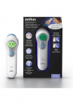 Braun Stirn-Fieberthermometer &raquo;No touch + touch Stirnthermometer - BNT300&laquo; su Position Check&trade; - Anleitung dėl genaue Messwerte