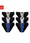 le jogger&reg; Kelnaitės Rinkinys 6vnt. pack 6 Stk. su elastingas Beinabschluss i&scaron; Jersey-Material zweifarbige imitacija