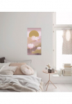 Komar Paveikslas ant drobės &raquo;Ombr&eacute; Ros&eacute; - Gr&ouml;&szlig;e 30 x 60 cm&laquo; Natur 1 Stk. dalys Paveikslas mi Echtholzrahmen