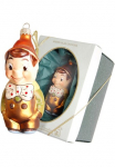 Krebs Glas Lauscha Krebs I&scaron; stiklo Lauscha Eglutės žaisliukai &raquo;Pinocchio Weihnachtsdeko Christbaumschmuck&laquo; mundgeblasen