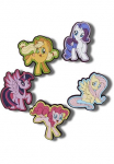 Crocs Schuhanstecker &raquo;My Little Pony Jibbitz&trade;&laquo; rinkinys Kein Spielzeug. Nicht dėl Vaiki&scaron;ki unter 3 Jahren tinka 5 Stk. batai Sagė dėl magische Pony Freunde