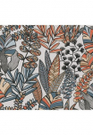 A.S. Cr&eacute;ation Tapetai &raquo;Antigua Tapetai Floral&laquo; gemustert | matinis | neutral lengvai strukturiert Pflanzen Tapetai su Bl&auml;ttern Retro Tapeten Wohnzimmer modern Flur B&uuml;ro