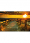 Papermoon Fototapetas &raquo;Sunset Beach&laquo; glatt