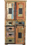 SIT Spinta &raquo;Jupiter&laquo; i&scaron; recyceltem Altholz auk&scaron;tis 180 cm Shabby Chic vintažinio stiliaus