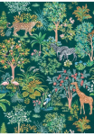 Komar Tapetai &raquo;Digitaldruck Vlies - Happy Jungle - Gr&ouml;&szlig;e 200 x 280 cm&laquo; ra&scaron;tuotas glatt Wohnzimmer miegamojo kambario baldai