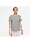 Nike Sportswear Mar&scaron;kinėliai &raquo;W NSW CLUB SS TEE&laquo; etwas weiterer sukirpimas k&uuml;rzere ilgas su lengvai suapvalintas apsiuvas