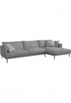 Egoitaliano Kampinė sofa &raquo;Sophia Designsofa su extrakomfortablem Sitzkomfort plotis 274cm&laquo; su Daunenfederung L-Form