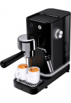 WMF Espresso kavos aparatas &raquo;Lumero Deep Black&laquo; Kompaktinis dezente LED ap&scaron;vietimas 15 Me&scaron;kiukas 1350 Watt Milchschaumd&uuml;se