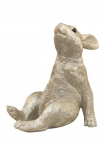 AM Design Ant Design Dekoratyvinė figurėlė &raquo;Hase "Sternengucker"&laquo; Osterdeko in grau gold- arba sidabro spalva