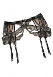 Petite fleur gold Strumpfhalter i&scaron; gražus nėriniais sexy Dessous Reizw&auml;sche