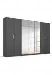 rauch Spinta &raquo;Kleiderschrank spinta Kabykla Ankleide KOLUNA su Dekor-Front&laquo; plotis 181/226/271/315 cm auk&scaron;tis 210/229 cm su veidrodis ir 2 Innenschubladen sowie extra Grindų danga pagamintas in GERMANY