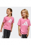 adidas Sportswear Mar&scaron;kinėliai &raquo;ESSENTIALS KIDS&laquo; sportlicher stilius trumpomis rankovėmis i&scaron; medvilnė
