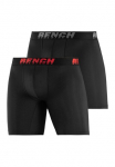 Bench. Funktionsboxer &raquo;Boxershorts dėl Herren&laquo; Rinkinys 2 Stk. Apatinės kelnės in sportiver imitacija i&scaron; Microfaser su l&auml;ngerem kle&scaron;nė