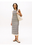 Tommy Hilfiger Suknelė &raquo;CROCHET C-NK SL midi ilgio SWT suknelė