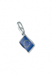 GIORGIO MARTELLO MILANO Pakabukas &raquo;Flagge Europa Silber 925&laquo;