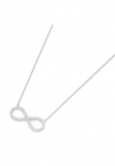 GIORGIO MARTELLO MILANO Vėrinys &raquo;Infinity (Unendlichkeit) su Zirkonia Steinen Silber 925&laquo;