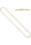 JOBO Auksinė grandinėlė Grandinėlė 585 Gold bicolor 45 cm 19 mm