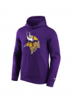 Fanatics Megztinis su gobtuvu &raquo; bliuzonas Minnesota Vikings Primary Logo Graphic&laquo;