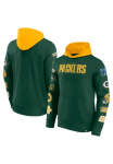 Fanatics Megztinis su gobtuvu &raquo; bliuzonas Green Bay Packers Patched Out Fleece&laquo;