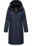 Ragwear Dygsniuota striukė &raquo;Rebela&laquo; madingas Žieminė parka su nuimamas gobtuvas