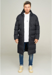 behype Striukė &raquo;LONGLINE PUFFER PARKA&laquo; su gobtuvas