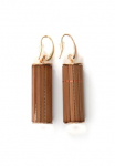 COLLEZIONE ALESSANDRO Pora auskarai &raquo;Woody&laquo;