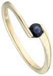 JOBO Auksinis žiedas &raquo;Ring su Safir&laquo; 333 Gold