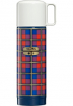 THERMOS Termosas Termosas &raquo;REVIVAL BEVERAGE BOTTLE Edelstahlk&ouml;rper sp&uuml;lmaschinenfest&laquo; 05l 18h hei&szlig; & 24h kalt su Push sagos Lid & Stiklinės su rankena