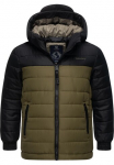 Ragwear Žieminė striukė &raquo;Coolio Blocks&laquo; su gobtuvas Jungen Winter Dygsniuota striukė su gobtuvas