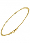 JOBO Auksinė apyrankė Zwillings-Panzerarmband 585 Gold 19 cm