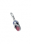 GIORGIO MARTELLO MILANO Pakabukas &raquo;Flipflop Amerika stilius Silber 925&laquo;
