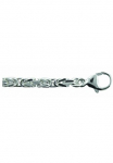 Adelia&acute;s Sidabrinė apyrankė &raquo;Damen 925 Silber grandinėlė аpyrankė 19 cm &Oslash; 34 mm&laquo; Silberschmuck dėl Moterims