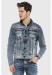 Cipo & Baxx Džinsinis &scaron;varkelis &raquo;JEANS Striukė be gobtuvas im washed stilius