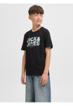Jack & Jones Junior Palaidinė apvalia i&scaron;kirpte &raquo;JJGEPLAS Mar&scaron;kinėliai SS CREW NECK JNR&laquo; medvilnė regular forma