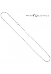 JOBO Sidabrinė grandinėlė kaklo papuo&scaron;alas 925 Silber diamantiert 38 cm 12 mm