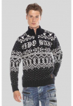 Cipo & Baxx Megztinis &raquo;Pullover&laquo; 1 Stk. su winterlichem Motiv