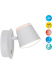 n&auml;ve LED Sieninis &scaron;viestuvas &raquo;Tondo&laquo; LED-Modul 1 Stk. Warmwei&szlig; magnetisch Akumuliatorinis Aufladung per USB-C kabelis dimmbar per touch Memory