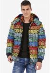 Cipo & Baxx Žieminė striukė &raquo;Winterjacke&laquo; su gobtuvas su sylischem Dekoracija