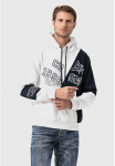 Cipo & Baxx Megztinis su gobtuvu &raquo;Sweatshirts&laquo; 1 Stk. im Kontrastdesign
