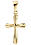 JOBO Kreuzanh&auml;nger &raquo;Anh&auml;nger Kreuz&laquo; 375 Gold