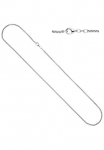 JOBO Sidabrinė grandinėlė grandinėlė 925 Silber 50 cm 16 mm