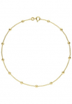 JOBO Grandinėlė ant kojos &raquo;Kugel&laquo; 333 Gold 25 cm