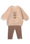 Liliput Rinkinys naujagimiui &raquo;Babyccino Club&laquo; su niedlichem Babyccino Club-Print