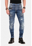 Cipo & Baxx Siauri džinsai &raquo;Jeans&laquo; su Dreifachbund in Straight forma CD-466