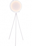 n&auml;ve Pastatomas &scaron;viestuvas &raquo;Munega&laquo; LED-Board 1 Stk. Warmwei&szlig; Effizienzklasse: G Kojinis jungiklis wei&szlig; Eisen/Kunststoff h: 156cm