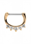 Adelia&acute;s Nasenpiercing &raquo;Piercing Nasenpiercing&laquo; su 316l Stahlstab kaip Verschluss Clicker