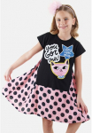 Denokids Suknelė &raquo;Cool Kitty&laquo; 1 Stk. dalys su K&auml;tzchen-Design