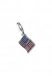 GIORGIO MARTELLO MILANO Pakabukas &raquo;Flagge USA Silber 925&laquo;