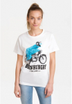 LOGOSHIRT Mar&scaron;kinėliai &raquo;Sesamstrasse - Kr&uuml;melmonster Motorrad&laquo; su lizenziertem ra&scaron;tas
