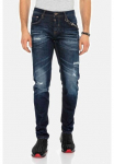 Cipo & Baxx Siauri džinsai &raquo;Jeans&laquo; im Used-Look CD-392